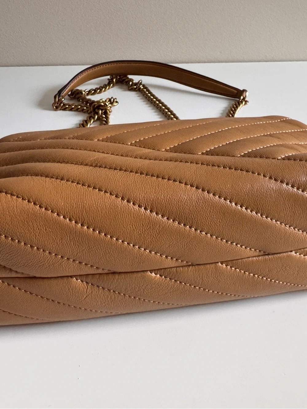 Tory Burch Kira Chevron small convertible shoulder bag